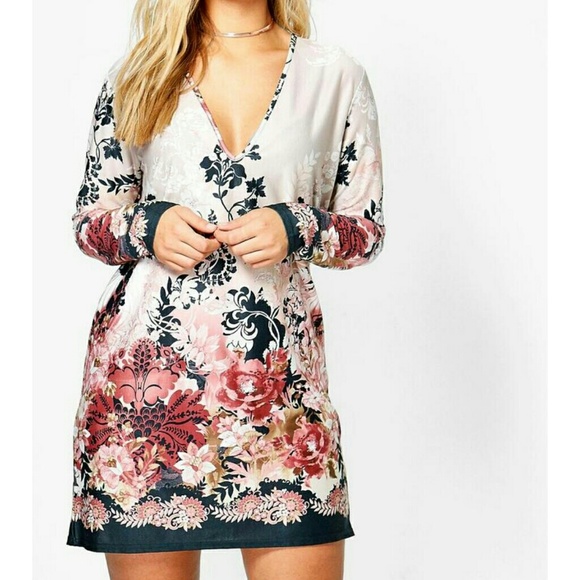 Boohoo Dresses & Skirts - *Final Price* Nwt...Gorgeous floral shift dress