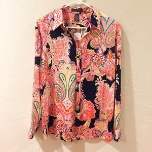 Ralph Lauren paisley tunic