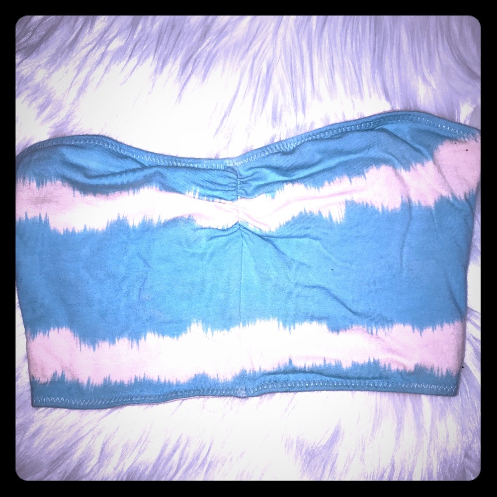 PACSUN NOLLIE CROP BANDEAU/ BRALETTE XS