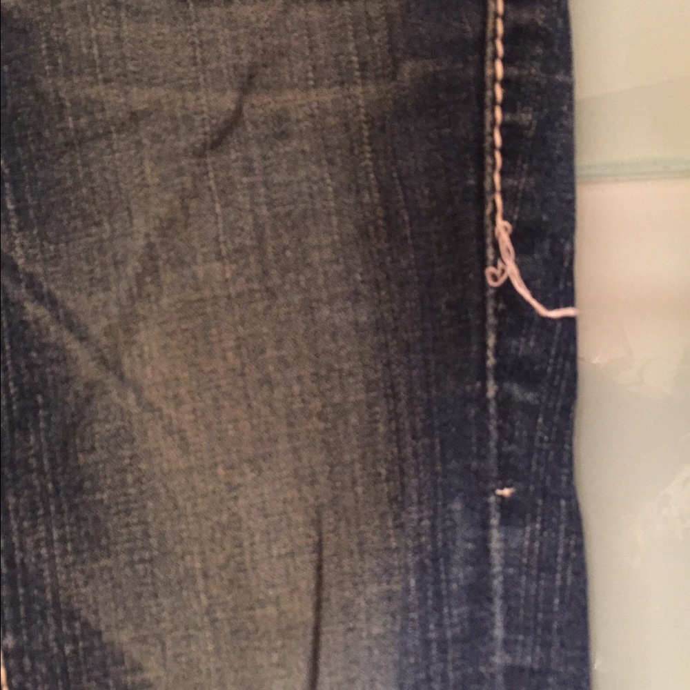 True Religion Dark Wash Jeans - Flawed - Picture 4 of 4