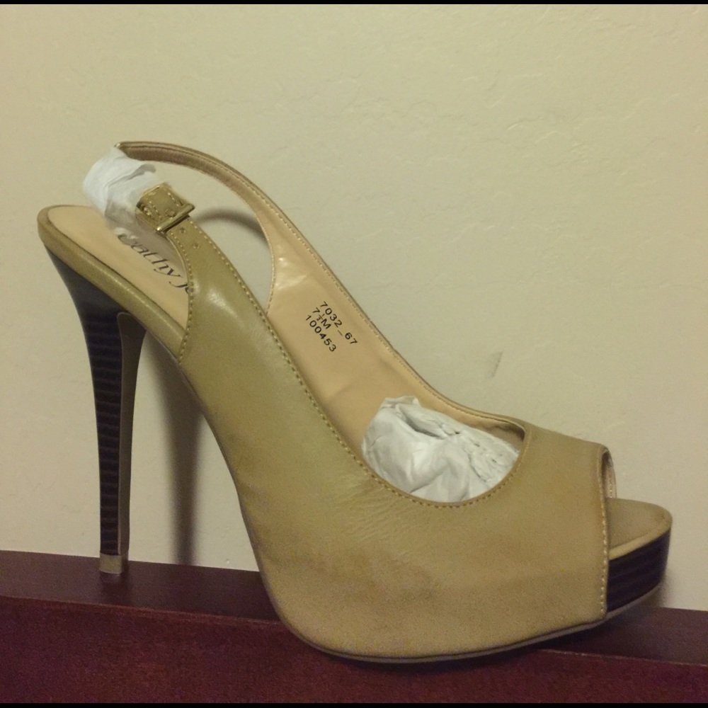 Brand New Cathy Jean Slingbacks Heels