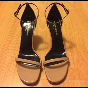 Saint Laurent nude Jane sandal size 37
