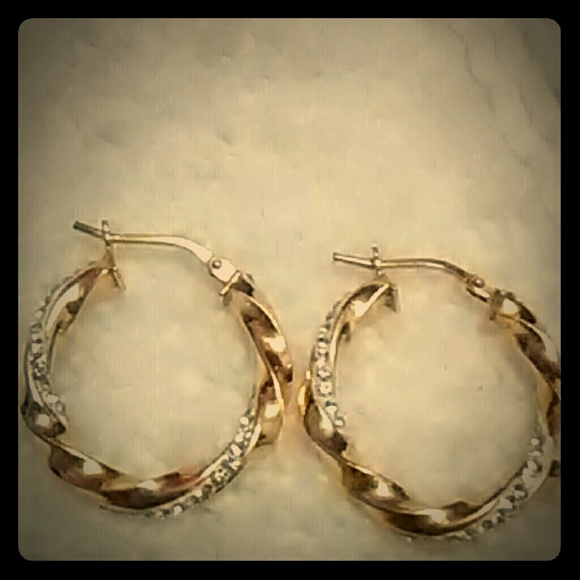 {Vintage} Swarovski Crystal Earrings - Picture 1 of 1