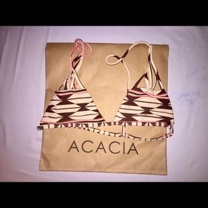 Acacia Small Santorini Top Tribal Print