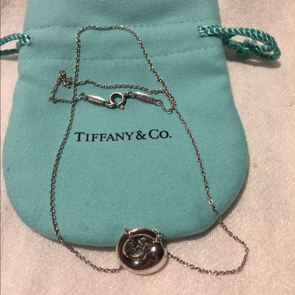 Tiffany Peretti Eternal Necklace GUC - Picture 1 of 4