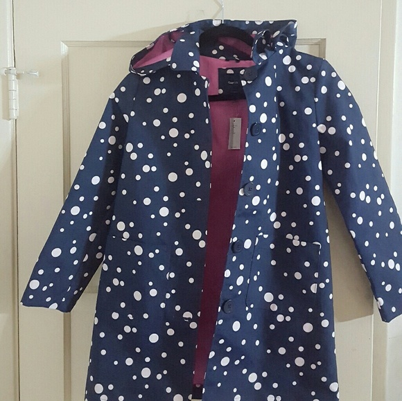 Girls polka dot raincoat - Picture 1 of 2