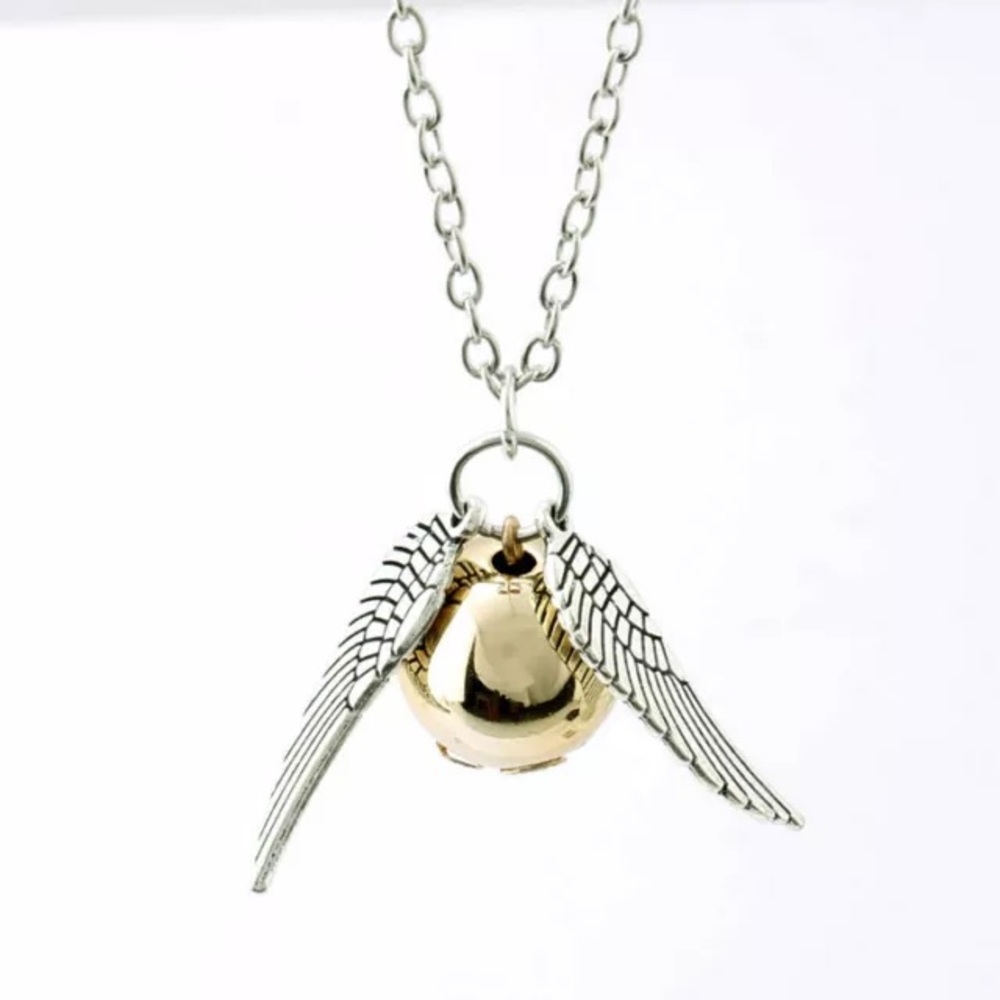 Harry Potter Golden Snitch Necklace