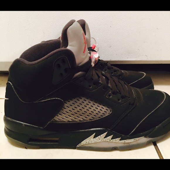 Jordan Retro 5 Metallic Black (Size 9)