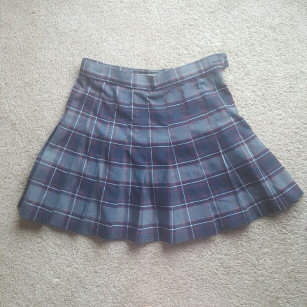 American apparel plaid tennis skirt size small - Picture 2 of 4