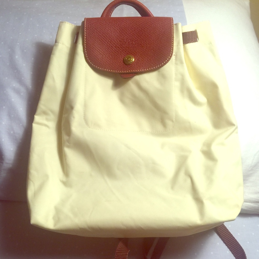 Longchamp adjustable backpack