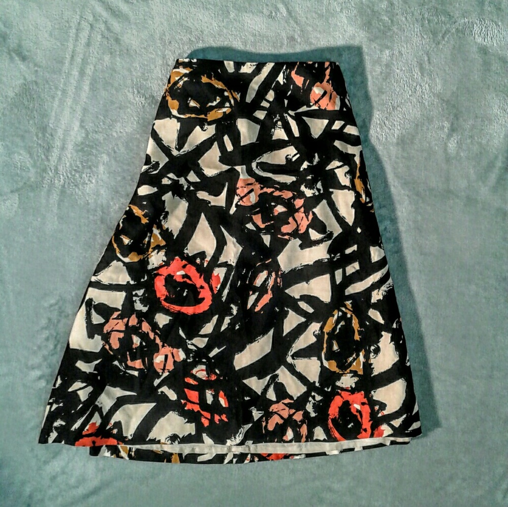 J. CREW MIDI A LINE SKIRT 6
