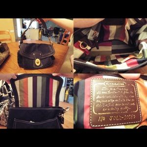 COACH Turnlock 65th Anniversary Legacy Flap Bag.