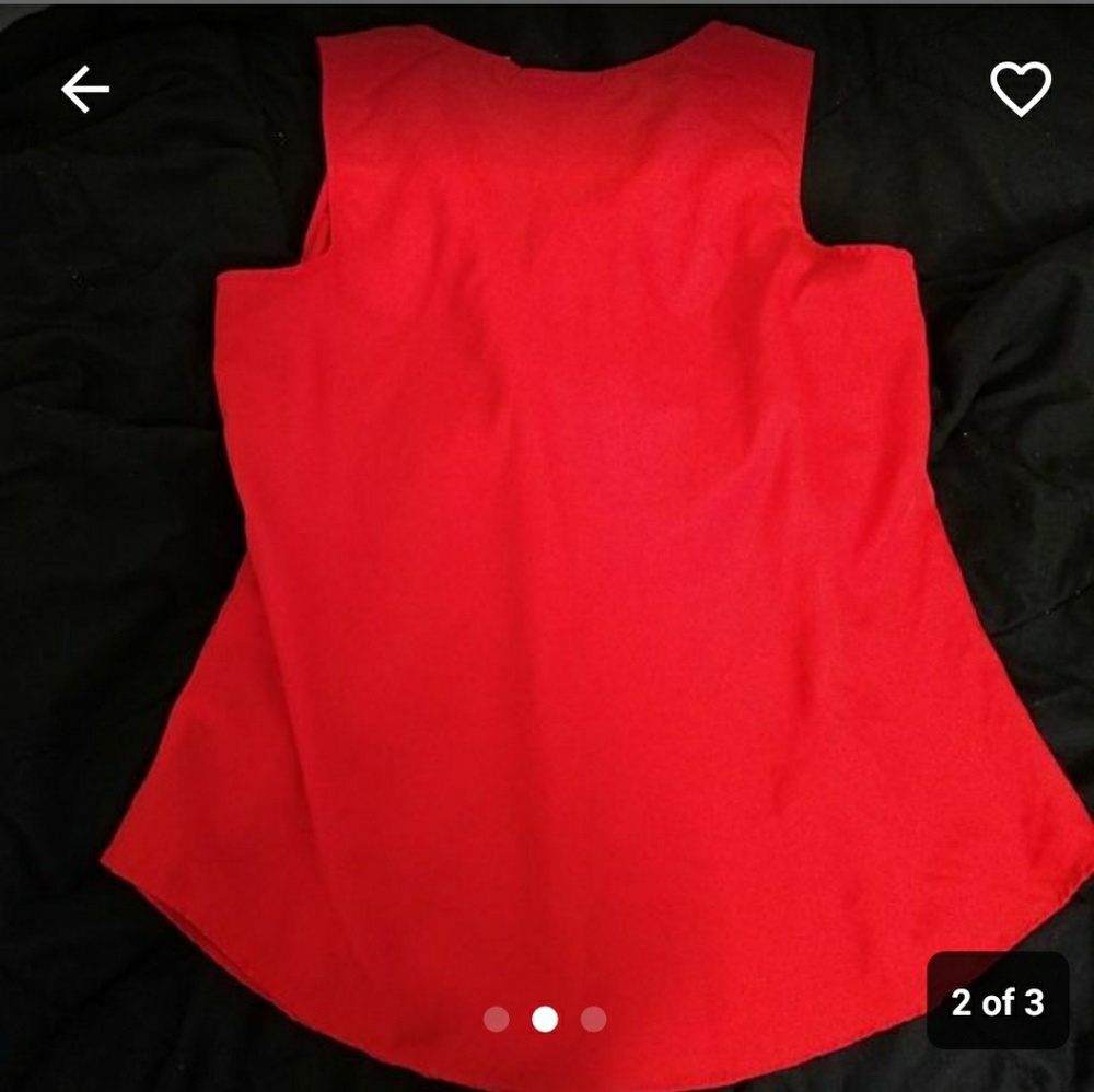 Red Blouse - Picture 2 of 3