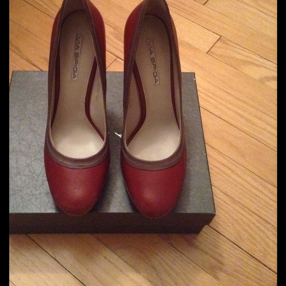 Via Spiga Red Heels