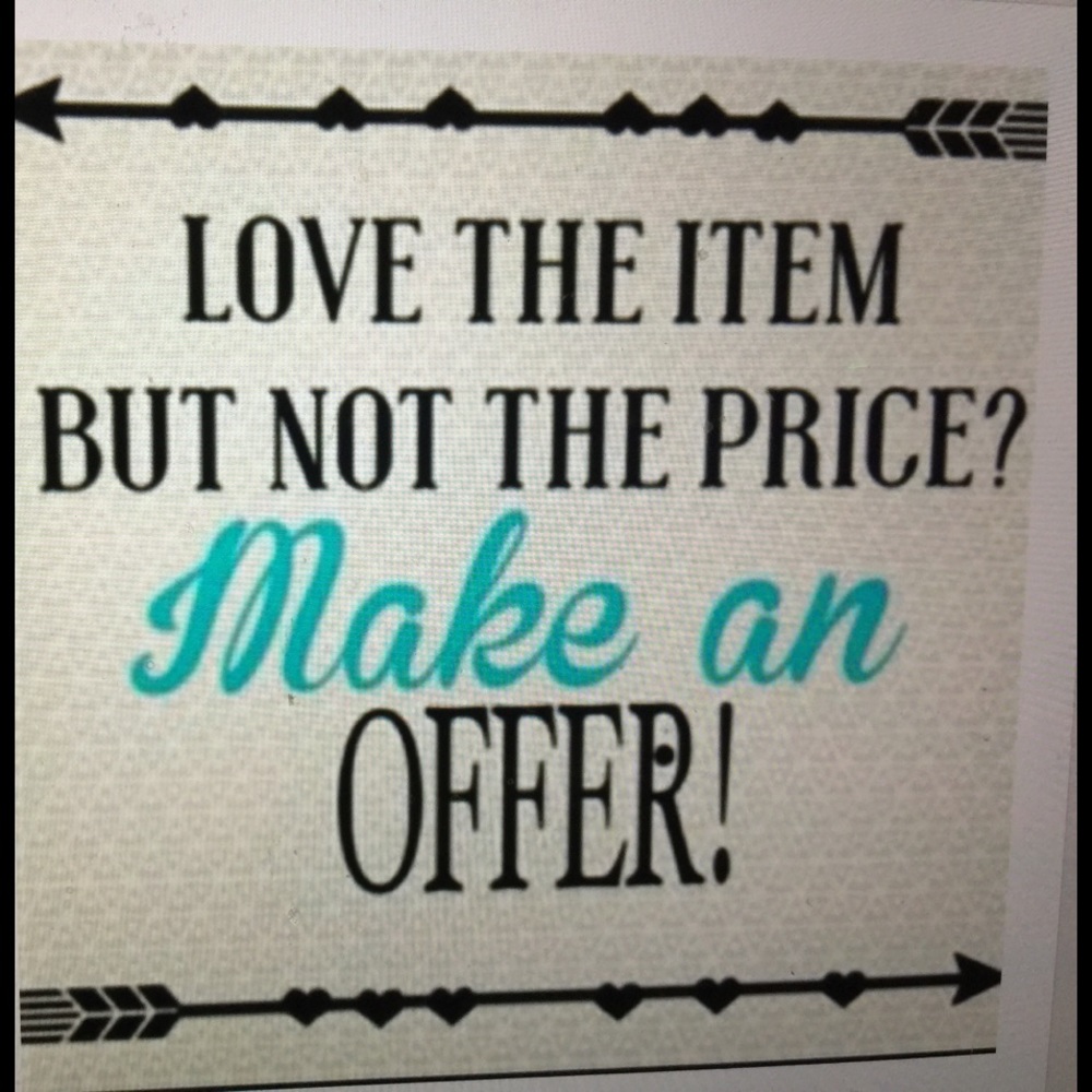 Make Reasonable Offer!