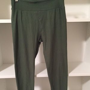 OS LuLaRoe Green Leggings