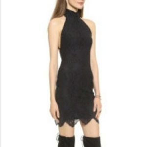 High Neck Open Collar Dress For Love and Lemons