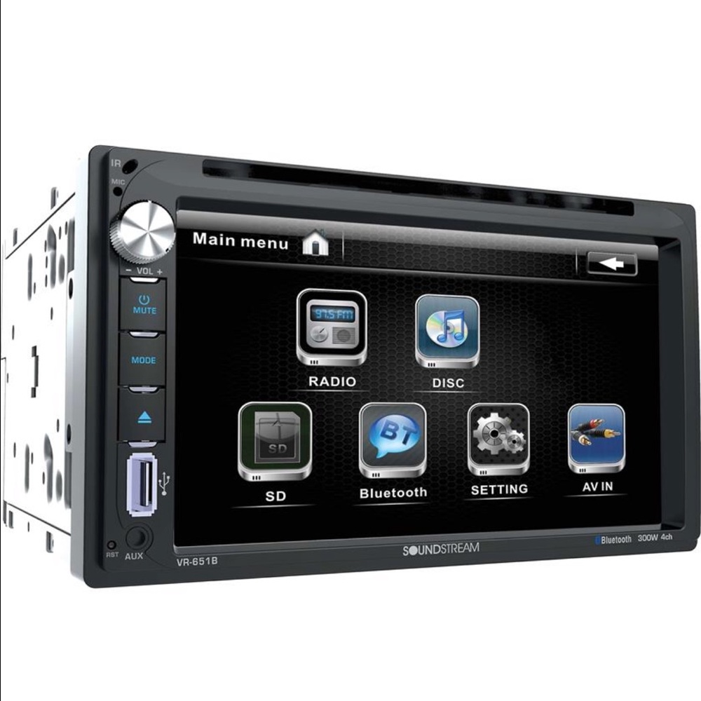 Soundstream VR-651B radio
