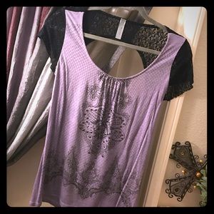 🖤💜Sexy Open Back Laced Top💜🖤
