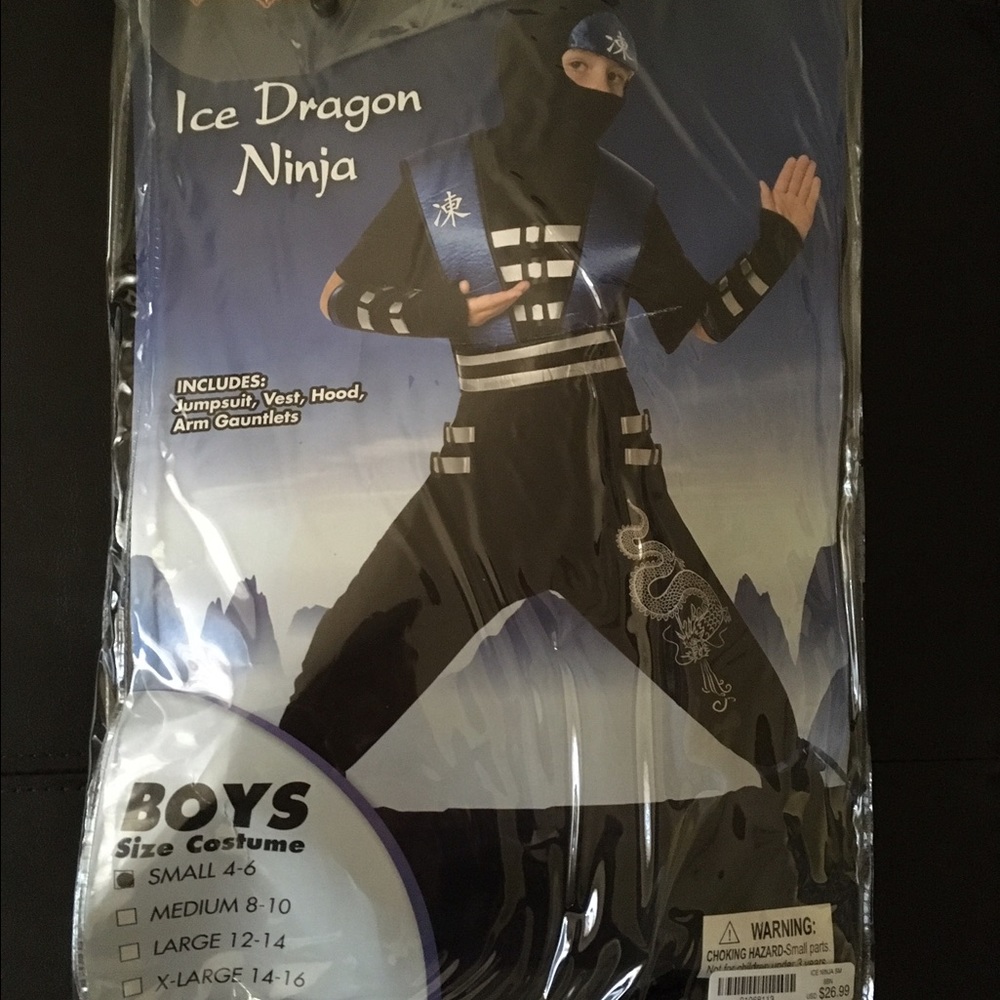 Spirit Halloween kids Ninja costume