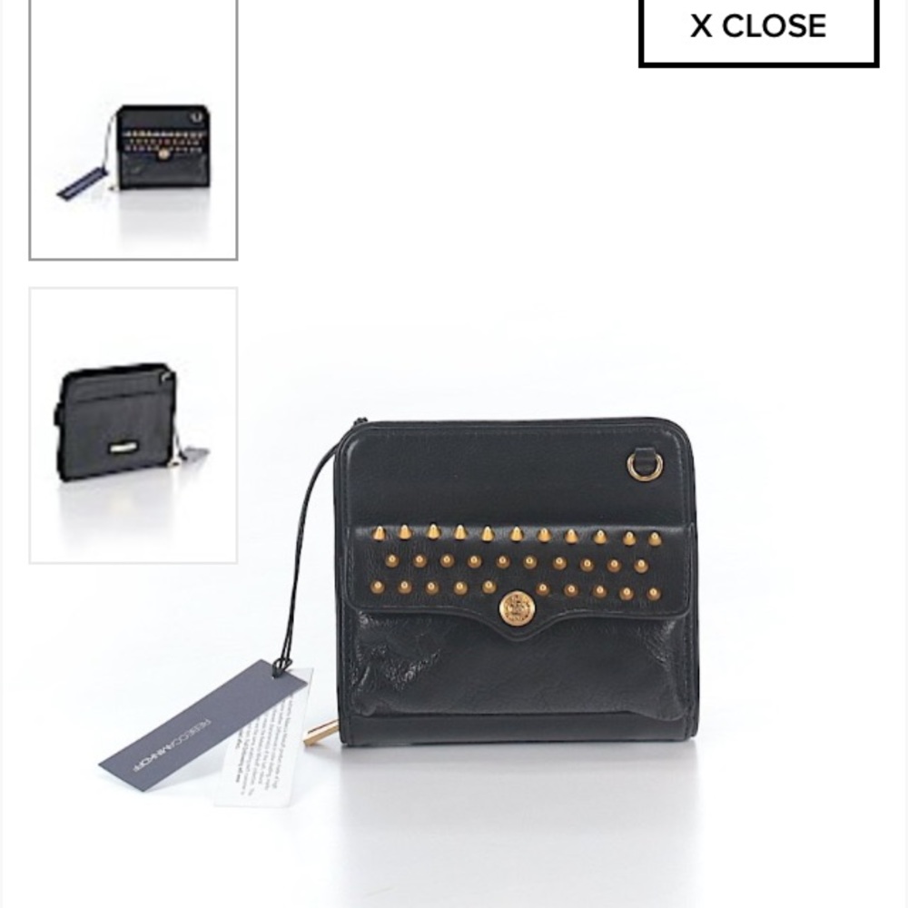Rebecca Minkoff leather wallet/clutch. NWT.