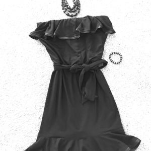 White House Black Market Black Dress Size S