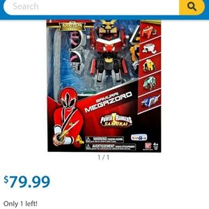 Nwt power ranger megazord