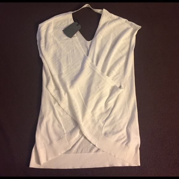 All Saints white twist sleeveless top SOLD - Picture 4 of 4