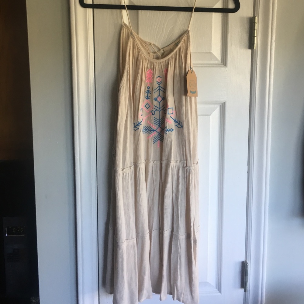 Tan Aztec Dress