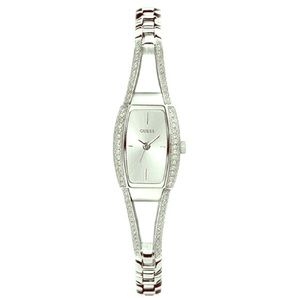 Guess women's silver toned watch