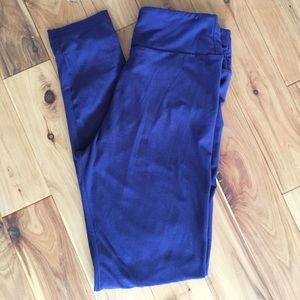 Navy Lularoe Os leggings
