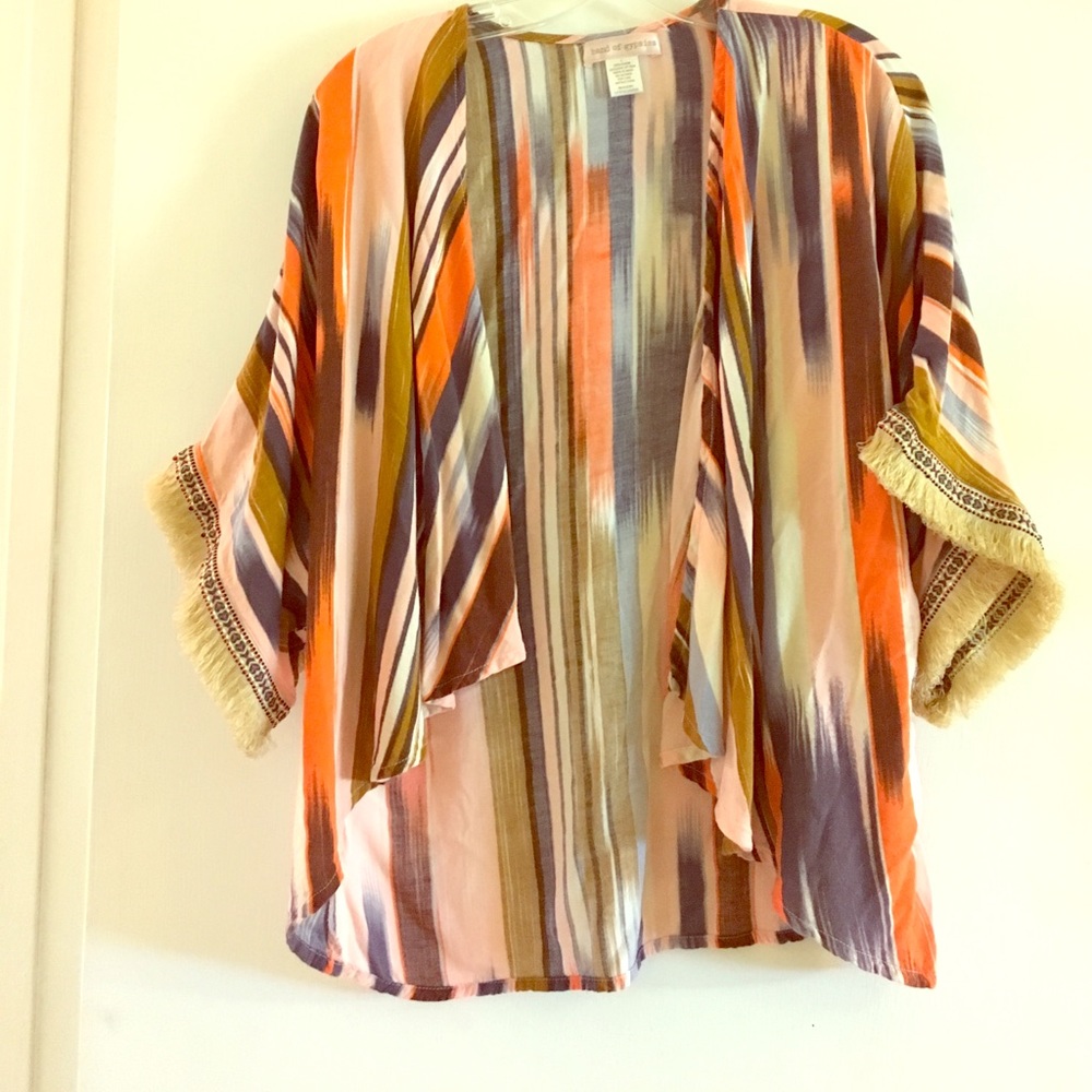 Boho kimono top