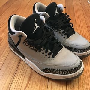 Jordan 3 wolf grey