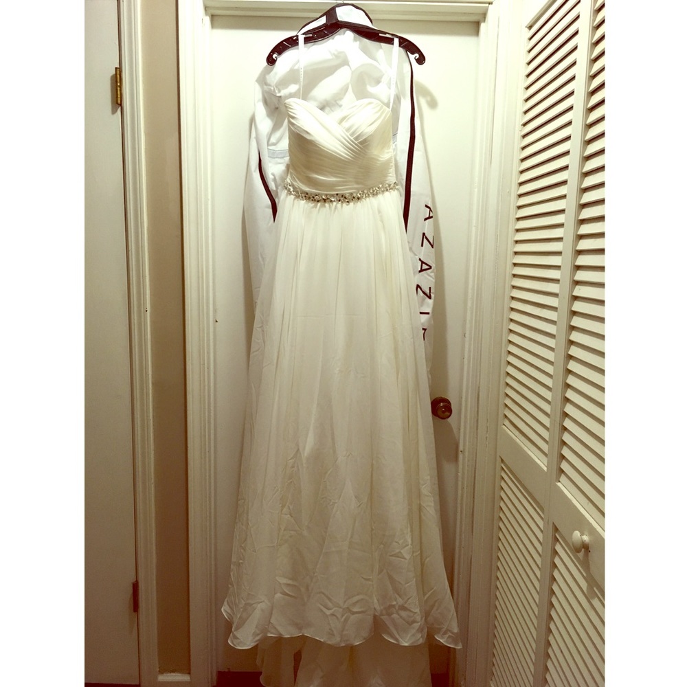 Azazie Wedding Gown in ivory NWT