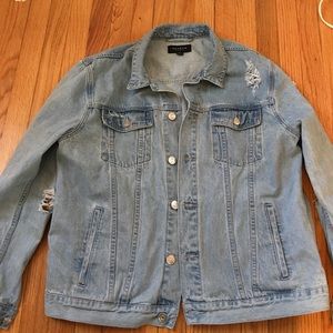 Pacsun Distressed Jean Jacket