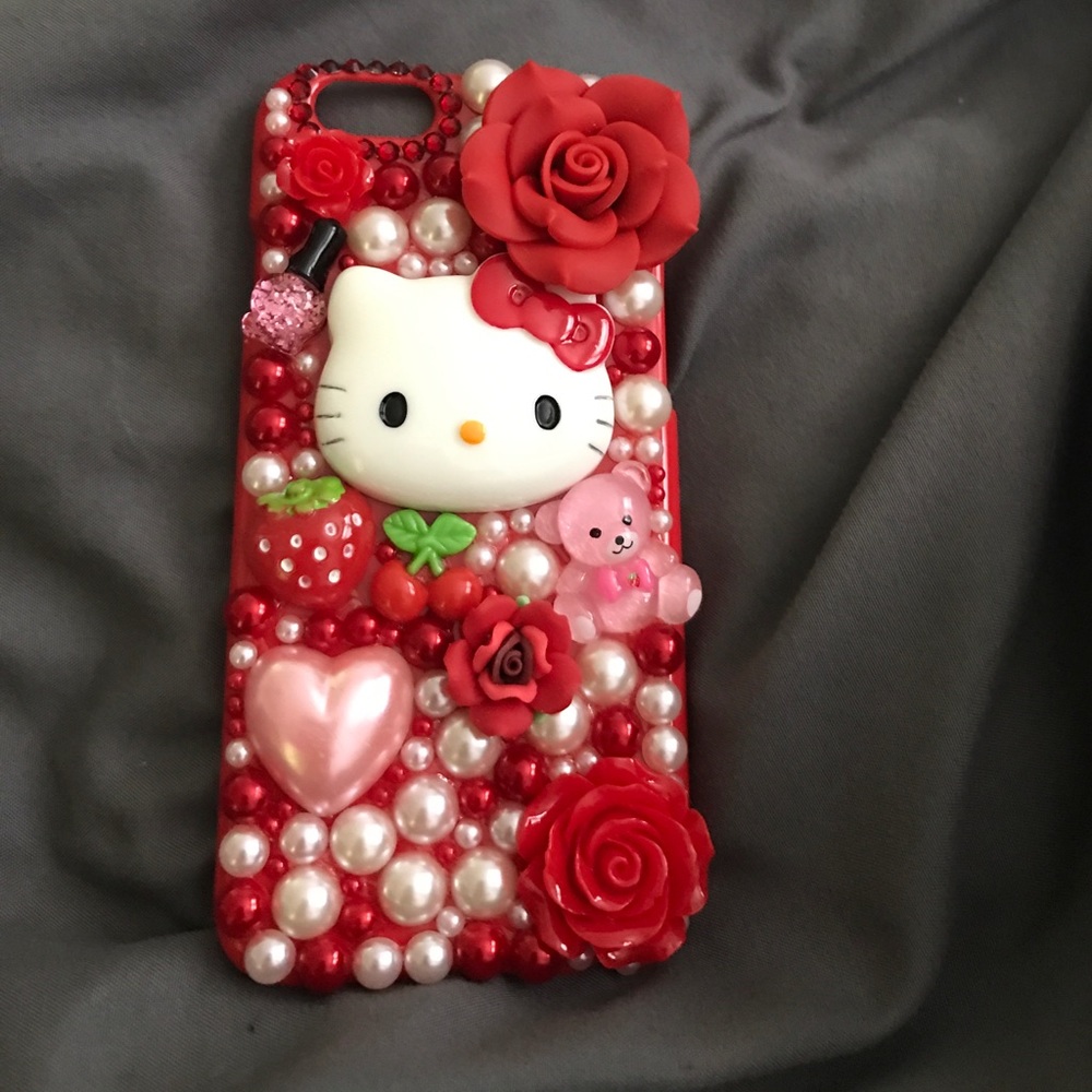 Iphone 6 Hello kitty red case