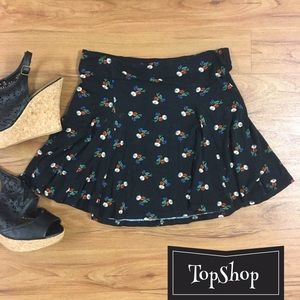 Top Shop Floral Skirt