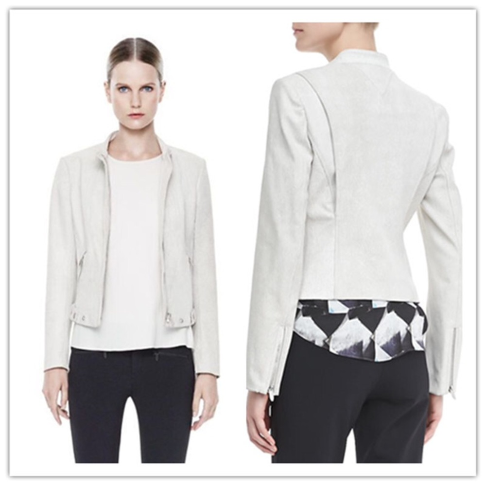 NWT Theyskens' Theory Netch Striped Jylan Jacket