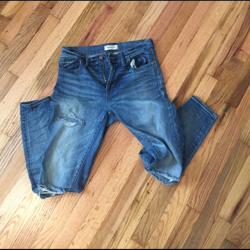 Madewell high rise skinny jeans size 29