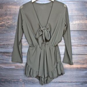 SALE!!!! Shophearts Green Romper