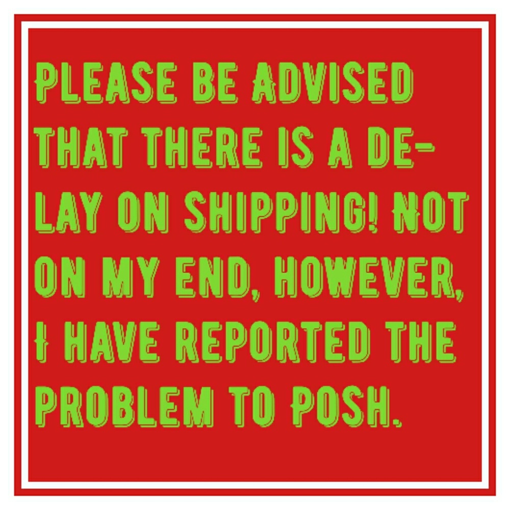 Shipping Delay❣