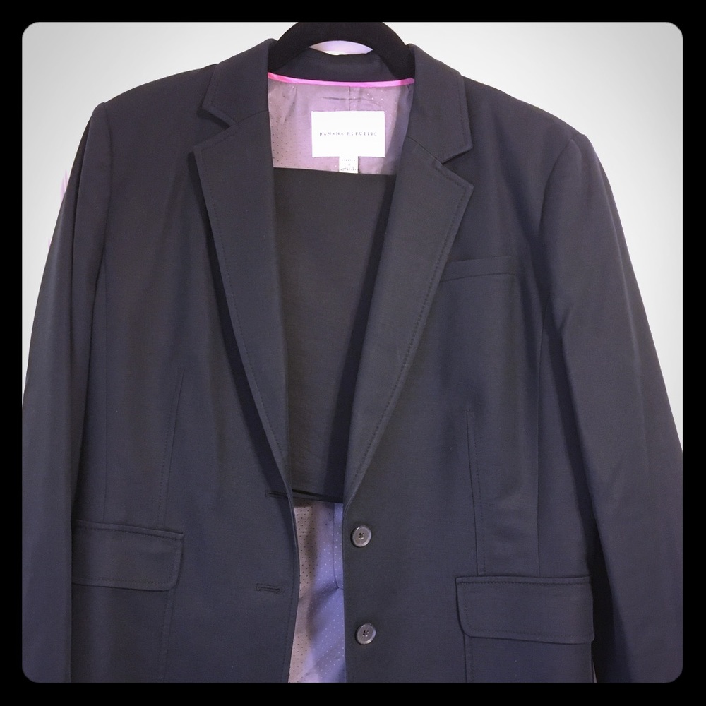 Black Banana Republic Suit Set (skirt)