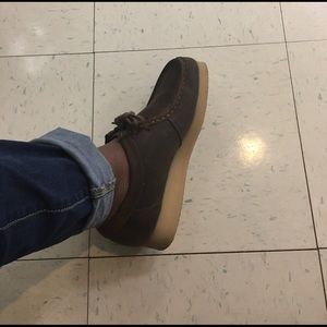 Brown clarks size 7.5 women