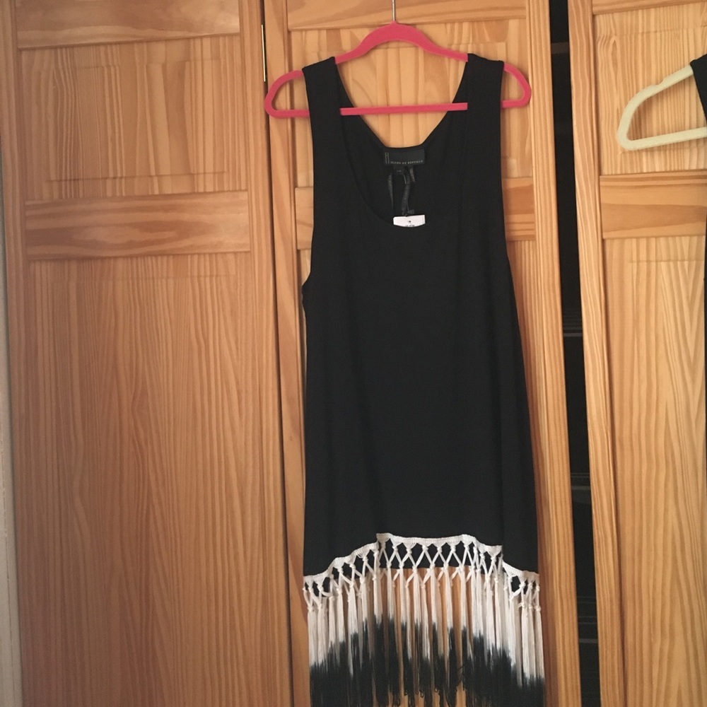 Shirt with fringes