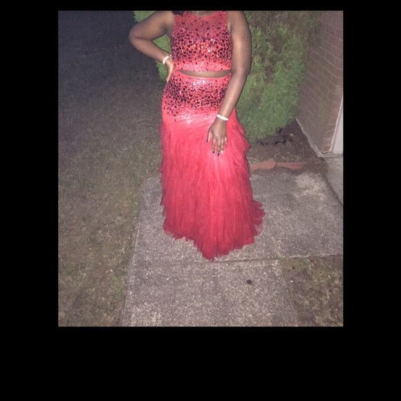 Red Prom Dress - Picture 2 of 2