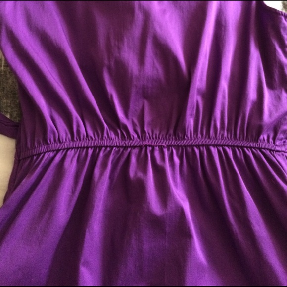 ❌ Max & Cleo purple ruffle front dress - Picture 7 of 8
