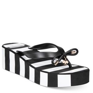 KATE SPADE platform flip flops! New! Never worn