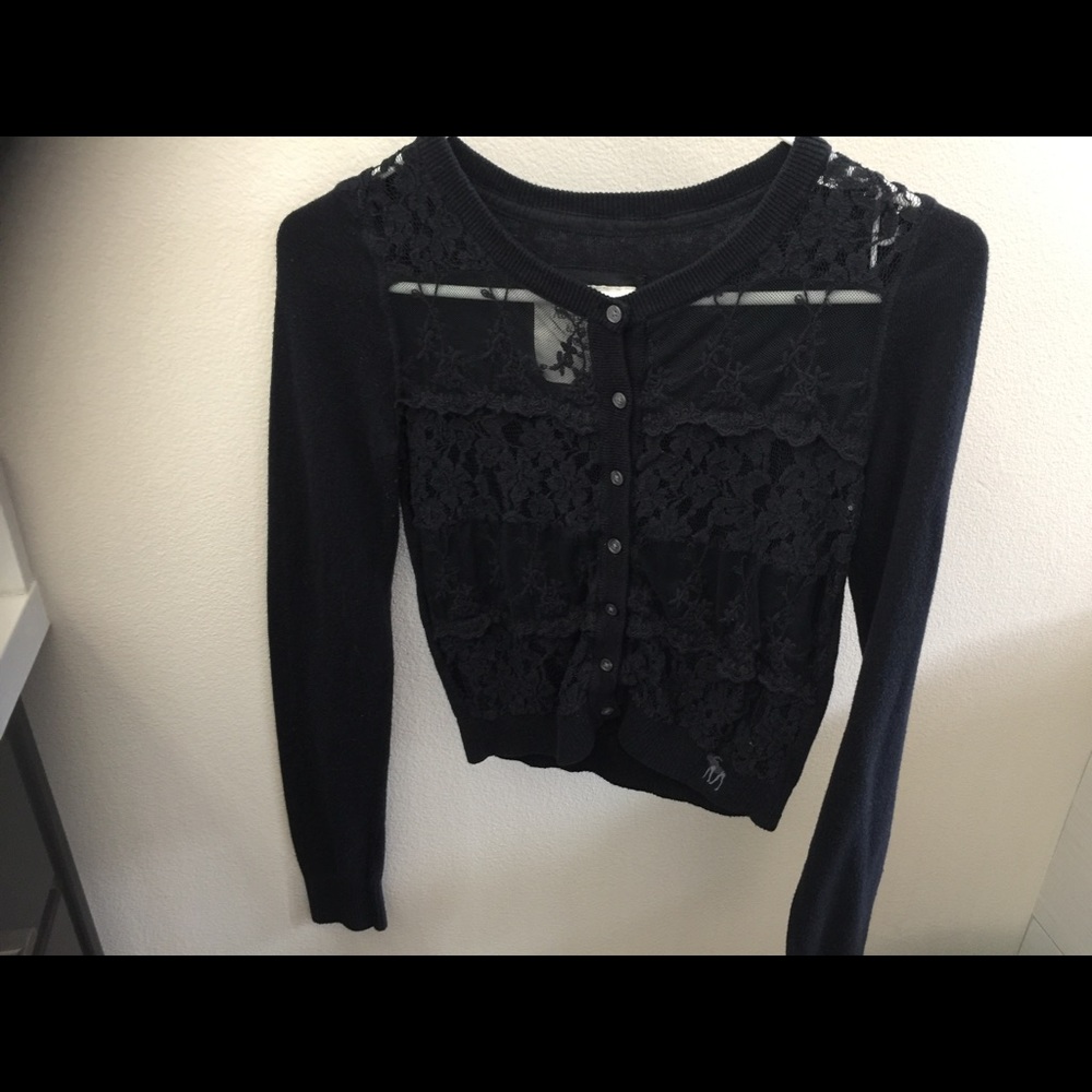 Lace front Abercrombie sweater