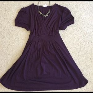 Maternity tunic with tie-back
