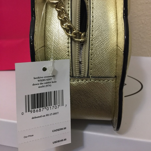New Kate Spade Beehive Crossbody Shoulder Bag $249 - Picture 2 of 4